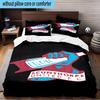 3PCS Scun-thorpe Football Crest Bedding Set,Including 1pc Duvet Cover And 2pcs Pillowcases Perfect for Bedroom, Dormitory, Fan Christmas gift