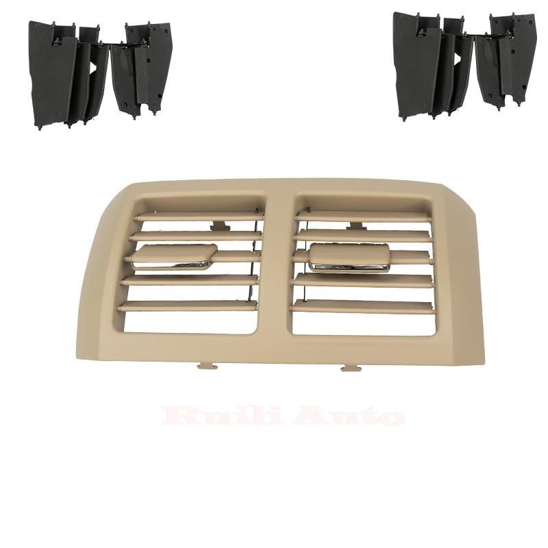 

Ruili195 2 для Mercedes W251 R350 R400 Приборная панель A/C Выходная решетка кондиционера, вентиляционные отверстия, панель кондиционера, задняя воздушная панель Rear mate beige