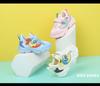 Ding Meng Gelbe Ente Kinder Leichte Netz-Laufschuhe - Frühjahrs-/Herbststil, Cartoon-Design, Weich und Atmungsaktiv für Kleinkind-Mädchen.
