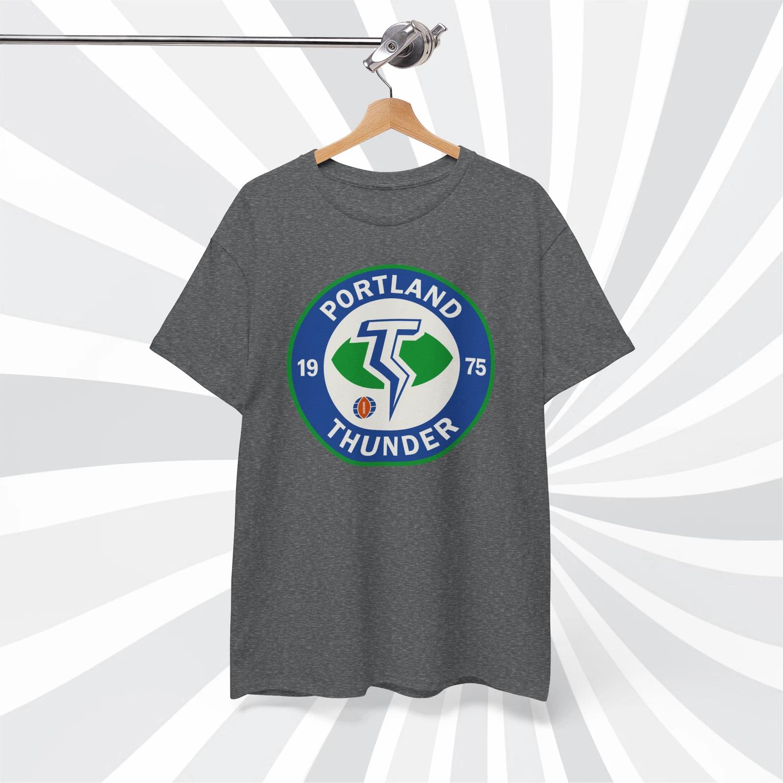 

Portland Thunder 1975 WFL Vintage Football Circle T shirt L