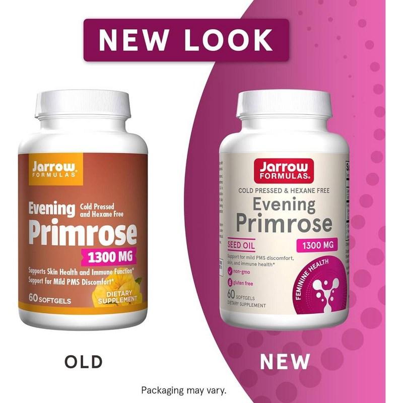 Jarrow Formulas Primrose 1300 Mg 60 Softgels, 60 Tablets, 1 Unit