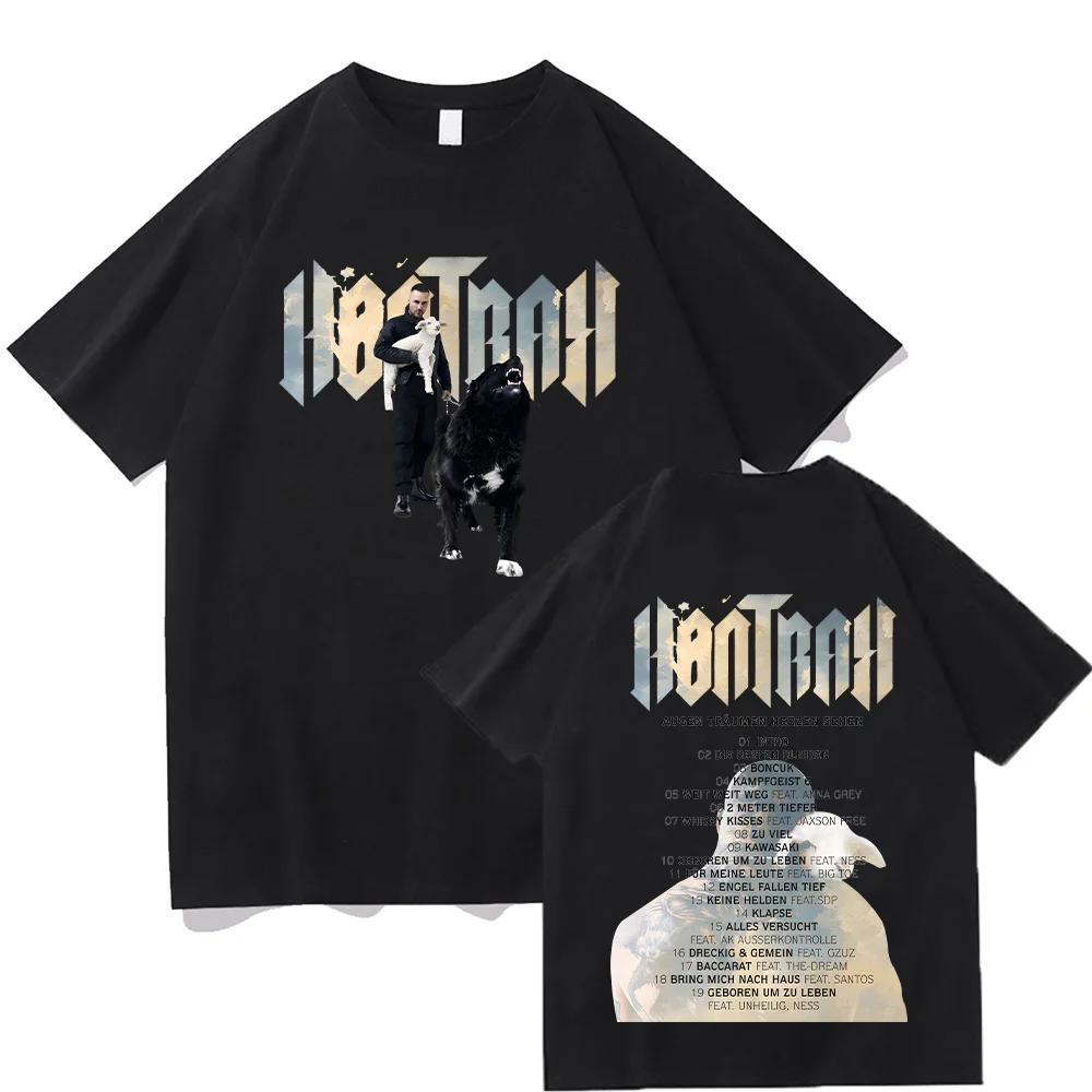 

Hip Hop Women Men Kontra K Cotton Comfort T Shirts Augen Trumen Herzen Sehen New Album Graphic Tops Short Sleeve Tee Streetwear 5XL різнокольоровий