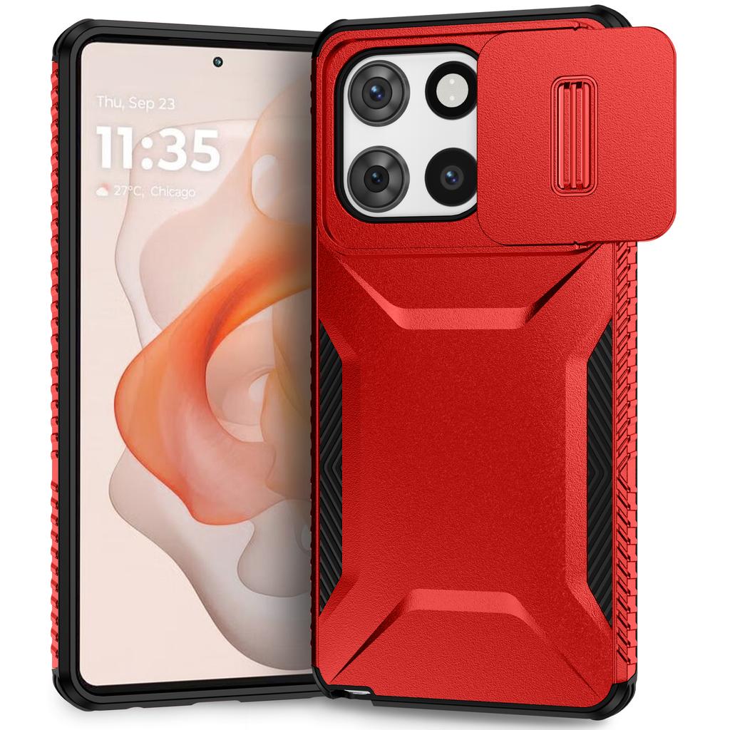 For Motorola Moto G Stylus 5G (2025) Case Camshield TPU+PC Phone Cover Non-Slip Side Edge