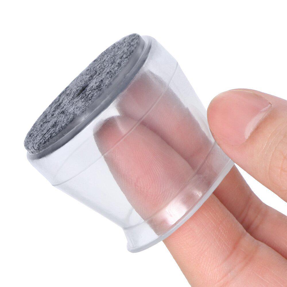 20-Piece Silent Anti-Slip Furniture Leg Covers - Wear-Resistant and Anti-Shedding Pads for Tables and Chairs