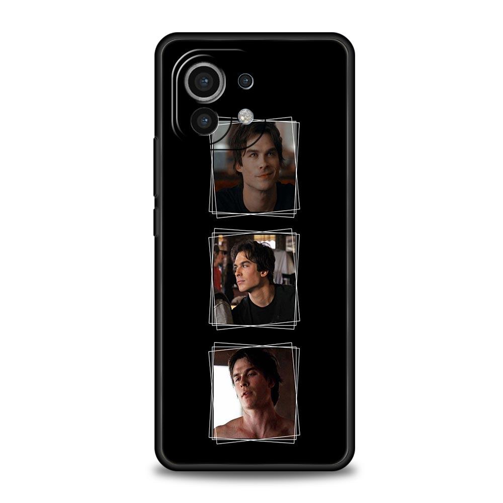Phone Case For Xiaomi Mi 15 14 13 12 11 Lite 14T 13T 12T 11T Pro Poco X6 X5 M3 X3 Pro F5 F4 Cover The Vampire Diaries Damon