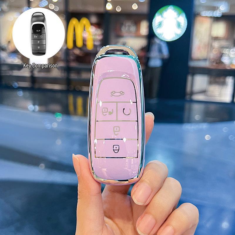 Key Case for GAC AION Y/S/Xuan 580/Mei 630 LX PLUS V Buckle Shell