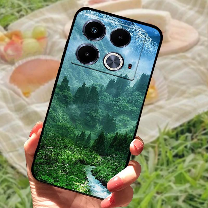 Pour Housse Infinix Note 40 Coques Mignonnes Pour Infinix Note 40 Silicone Souple TPU Coques Arrière Pour Infinix Note 40 X6853 Housse Protectrice