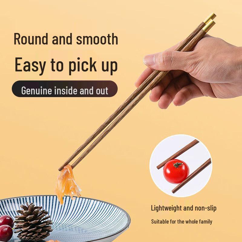 Xingfang Wenge Wood Chopsticks Gift Set