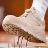 Fashion Breathable Work Shoes For Men Anti-smash Anti puncture Safety Shoes Men boots Rotating Button Indestructible Shoes Male Sneakers