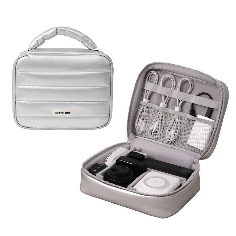 Digital Bag, Data Cable Storage Bag, Headphone Power Bank, Storage Bag, Travel Storage Bag, Portable, Lightweight Design