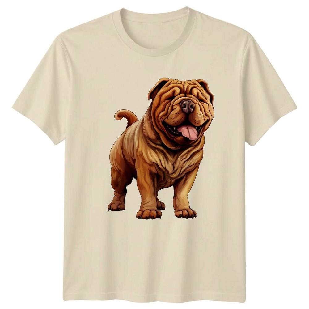 Shar Pei Dog Graphic Tee Animals Dogs Unisexs TShirt Unisexs Top
