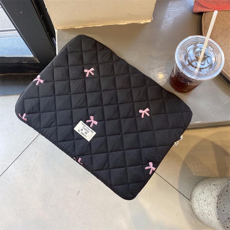Li Shen Cute Diamond Embroidery Bow Tablet/Laptop Sleeve