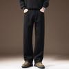 Men's Premium Black Loose Straight Jeans