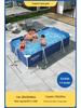 Bestway Inflatable Family Frame Pool for Children & Babies - Outdoor Folding Fish Pond