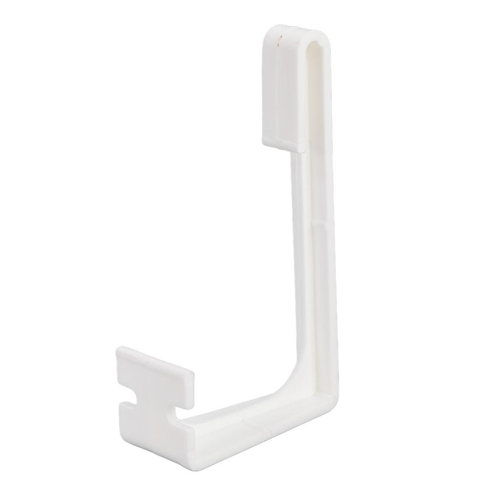 4 PCS Set White RV Curtains Holder With Screwdriver Curtain Track Clips  Bedroom Use