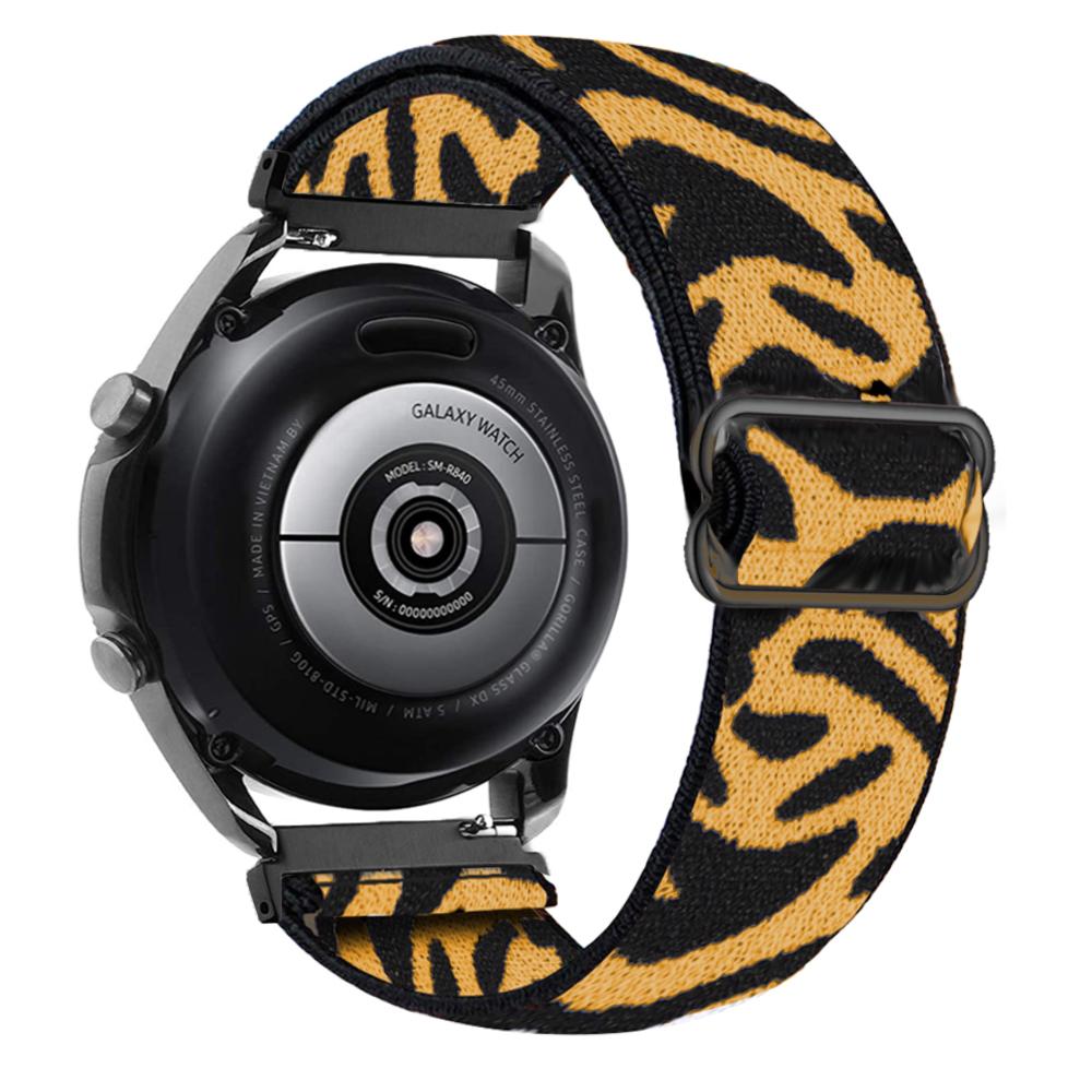 20mm 22mm Watch Straps For Samsung Galaxy Watch 7 5 pro 6 4 classic Adjustable Elastic bracelet Huawei watch GT 4 3 6 5 pro band