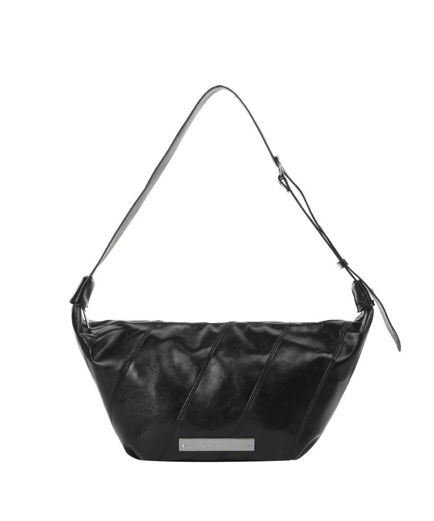 Nick&Nicole Crystal Panel Hobo Bag_Black