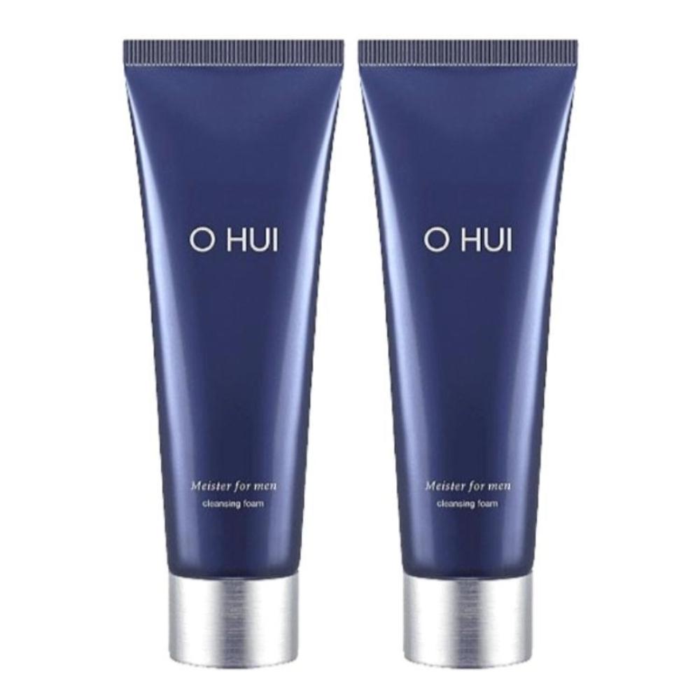 OHUI Meister For Men Cleansing Foam 130ml – Deep Cleanser for Men’s Face with Refreshing Finish