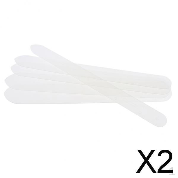 

2x5 Pieces PVC Leather Belt Holes Module Template Punching Cutter Tool , clear, 2 Pcs