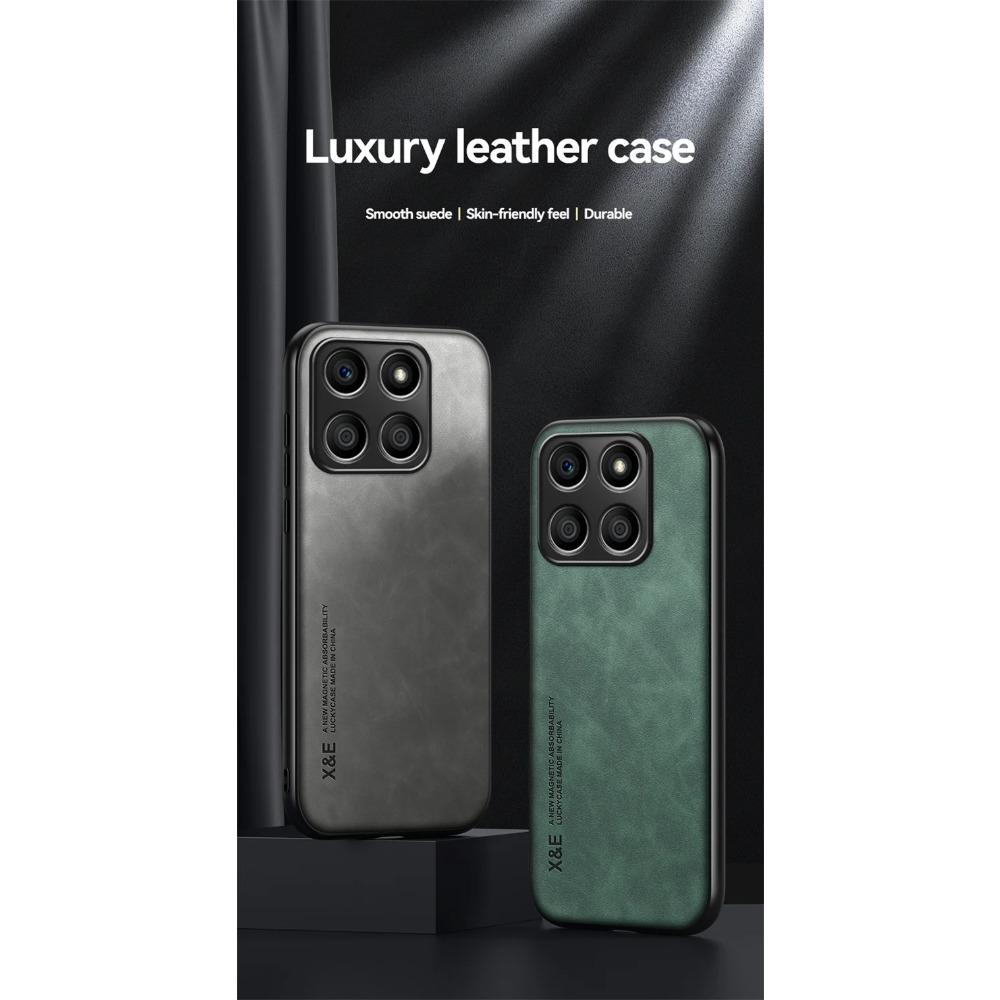 Luxusní nárazuvzdorný stojan pro Honor 200 Lite 90 Smart X9B X8b X8a X7B 5G 4G Ochranný držák do auta s magnetickým přísavkem Texturovaný plný ochranný kryt