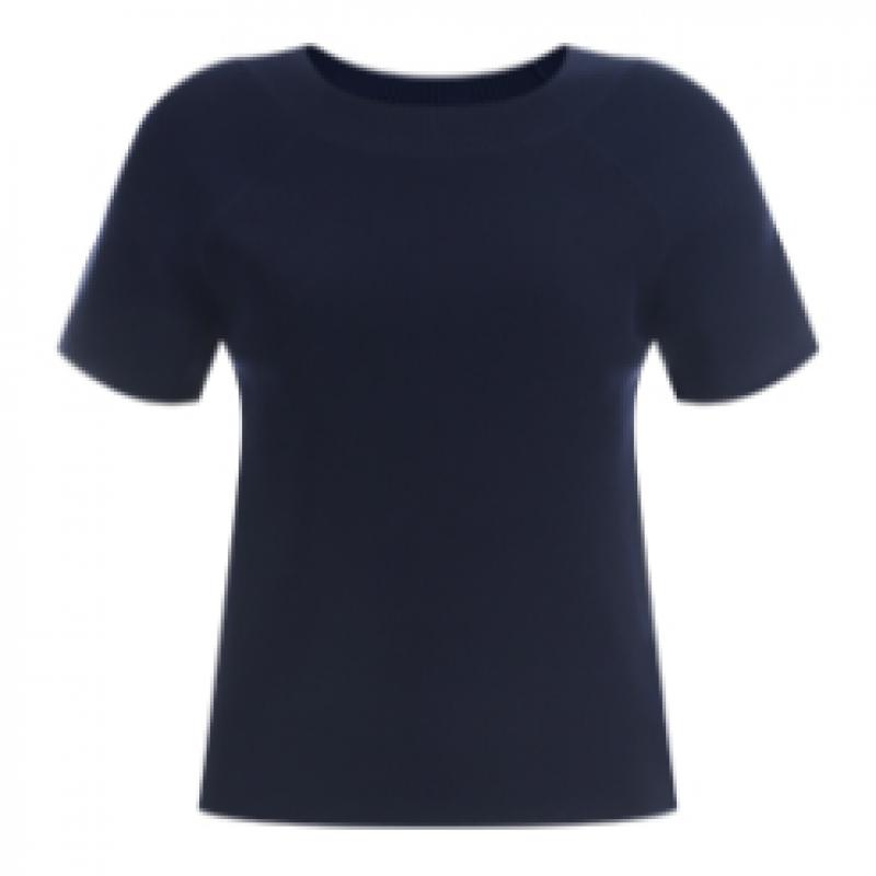 Shop   Women BoaT Neck Regular FiT ShorT Sleeve KniT T shirT Bom Wkn 12094