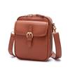 Vintage Women's Bag With Card Holder Versatile Practical Shoulder Bag Double Layer Large Capacity Women Crossbody Messenger Bags