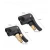 Universal Brass Portable Inflatable Pump Car Tire Air Chuck Inflator Pump Valve Connector Clip-on Adapter Car Tyre Wheel Valve