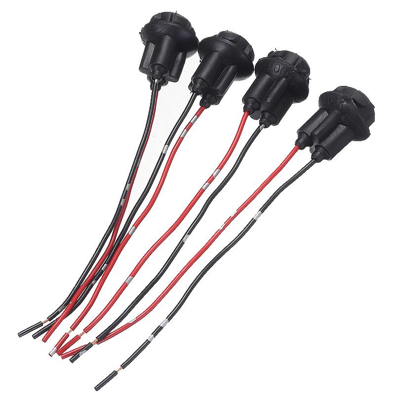 

PDTO Новый 4 шт. T10 168 194 W5W Удлинитель жгута проводов лампочки Разъем