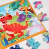 Magnetická puzzle kniha pre deti: Predškolská výchova pre vek 3-6 rokov
