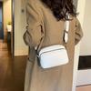 Crossbody small bag solid color trendy women's bag new women's fashion versatile shoulder small square bag