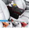 VYOJ1 Suede Car Armrest Pad For BMW M Power Performance E28 E30 E36 E39 With Cup Holder Tissue Box Multifunctional Storage Bag Keyring