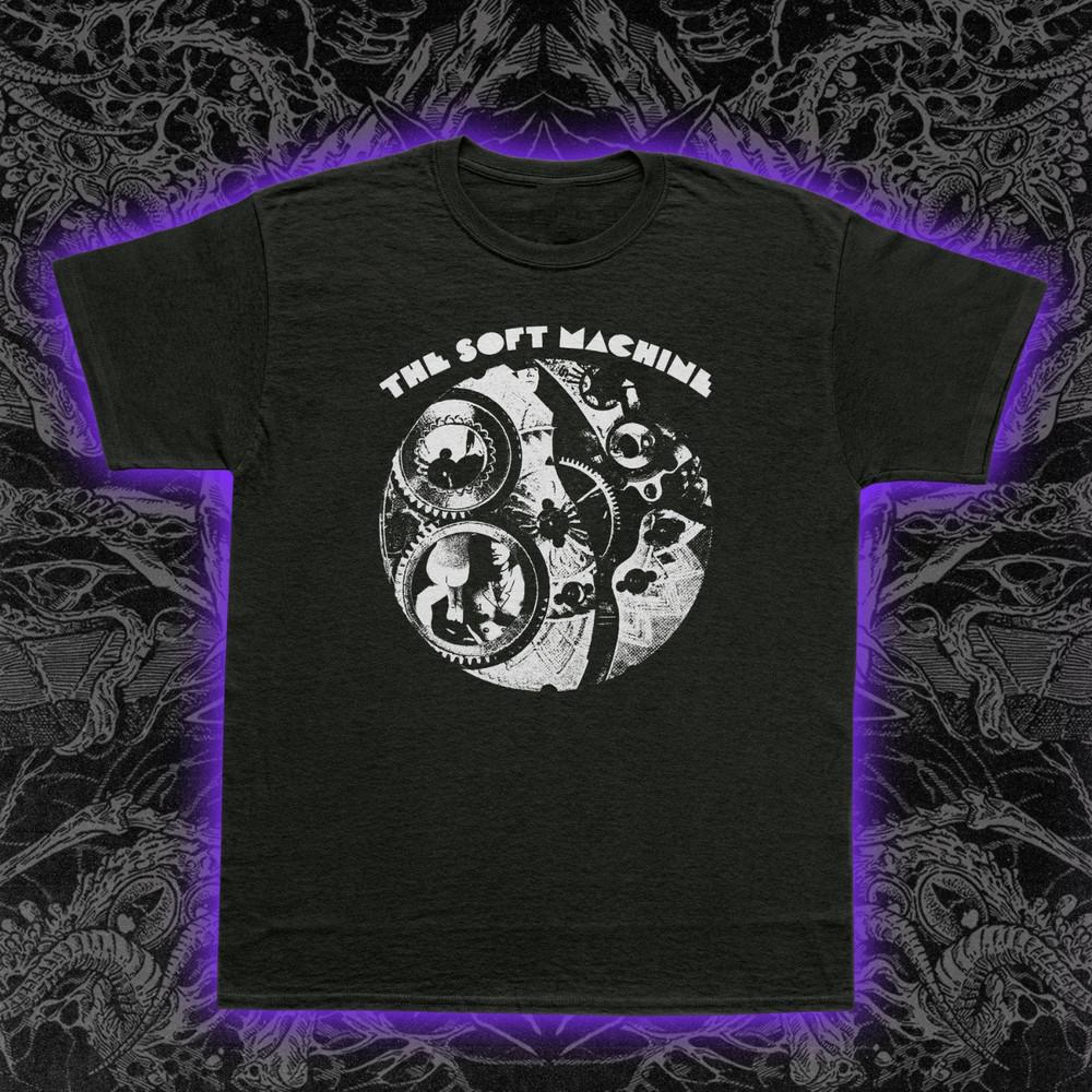 Soft Machine Første Album T-skjorte Prog Rock Psykedelisk Jazz Canterbury S-5XL