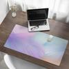 Durable Non-Slip Desk Pad Pastel Feathers 100X50 Cm