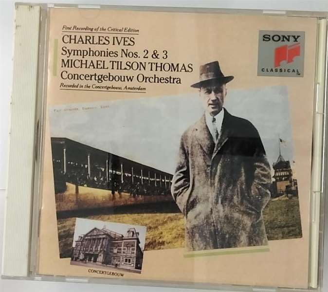 CD MICHAEL TILSON THOMAS - Ives, Symphonies No. 2 and No. 3 SRCR8519 SONY MUSIC Japan Classical Used