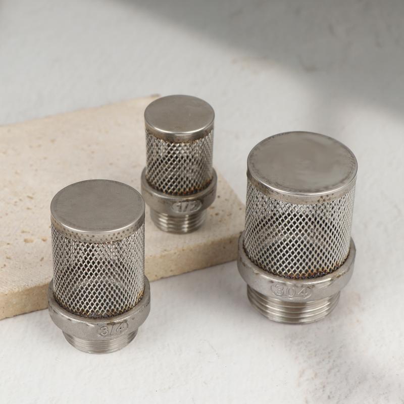 Filtro a Rete in Acciaio Inossidabile 304 Filtro a Rete per Tubo Pompa Irrigazione Giardino Rete per Pulizia Acqua Filtro Metallico