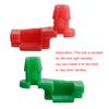 1 Pair 88981030 88981031 Car Tailgate Handle Rod Clips Automobile Tail Gate Clamp Removable Automotive Spare Accessory