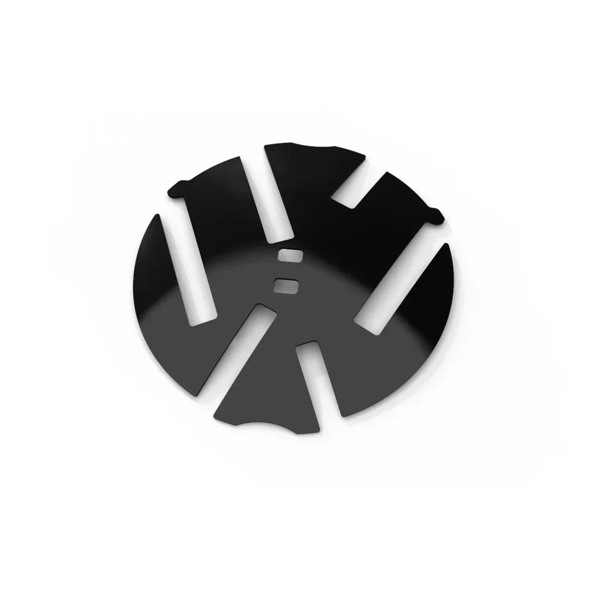 

2026 Hot For VW VOLKSWAGEN Hub Caps Volkswagen 110mm Car Rear Trunk lid emblem background For Golf 6/7/7.5/Polo/Passat/ T-Roc/Ar чорний