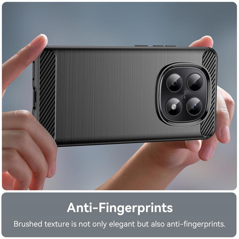 For Xiaomi Redmi Note 15 China Case Xiaomi Redmi Note 15 5G China Cover Luxury Shockproof Anti-Slip Brushed TPU Protective Case
