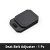 SEAMETAL Clip per Cintura di Sicurezza Auto Antiscivolo Regolabile Fibbia Cintura di Sicurezza Plastica Fermo Robusto per Cintura di Sicurezza Morsetto Semplice Clip di Fissaggio