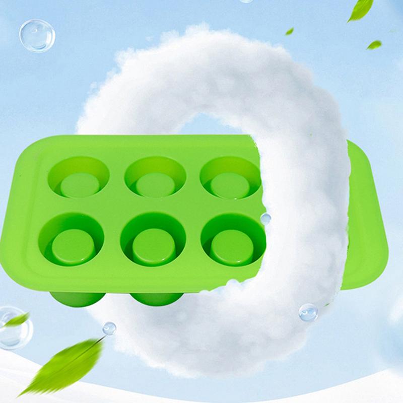 8-Hole Ice Cup Shape Ice Cube Mold Cake Pudding Fruit Ice Cube Maker Bar Kitchen Accessories Silicone Mould Diy Frozen Ice