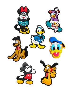 Jibbitz Mickey Mouse Disney Jibbitz 7 Pcs Accessories Crocs Decoration