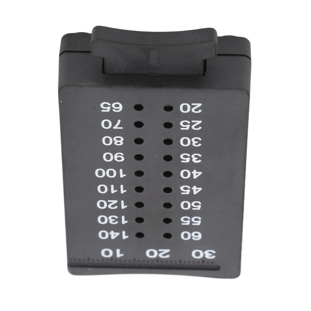 Gutta Percha Cutter Heat Resistant High Accuracy Manual Oral Measuring Ruler for Oral Clinic