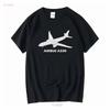 Airbus A330 Jet Airplane Cutaway Aviation Pilot Gift T Shirt Long or Short Sleeves Vintage Washed Graphic Stretched Fashion