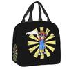 Custom Arare Arale Purple Dr Slump Resuable Lunch Box for Women Multifunction Cooler Thermal Food Insulated Lunch Bag Student