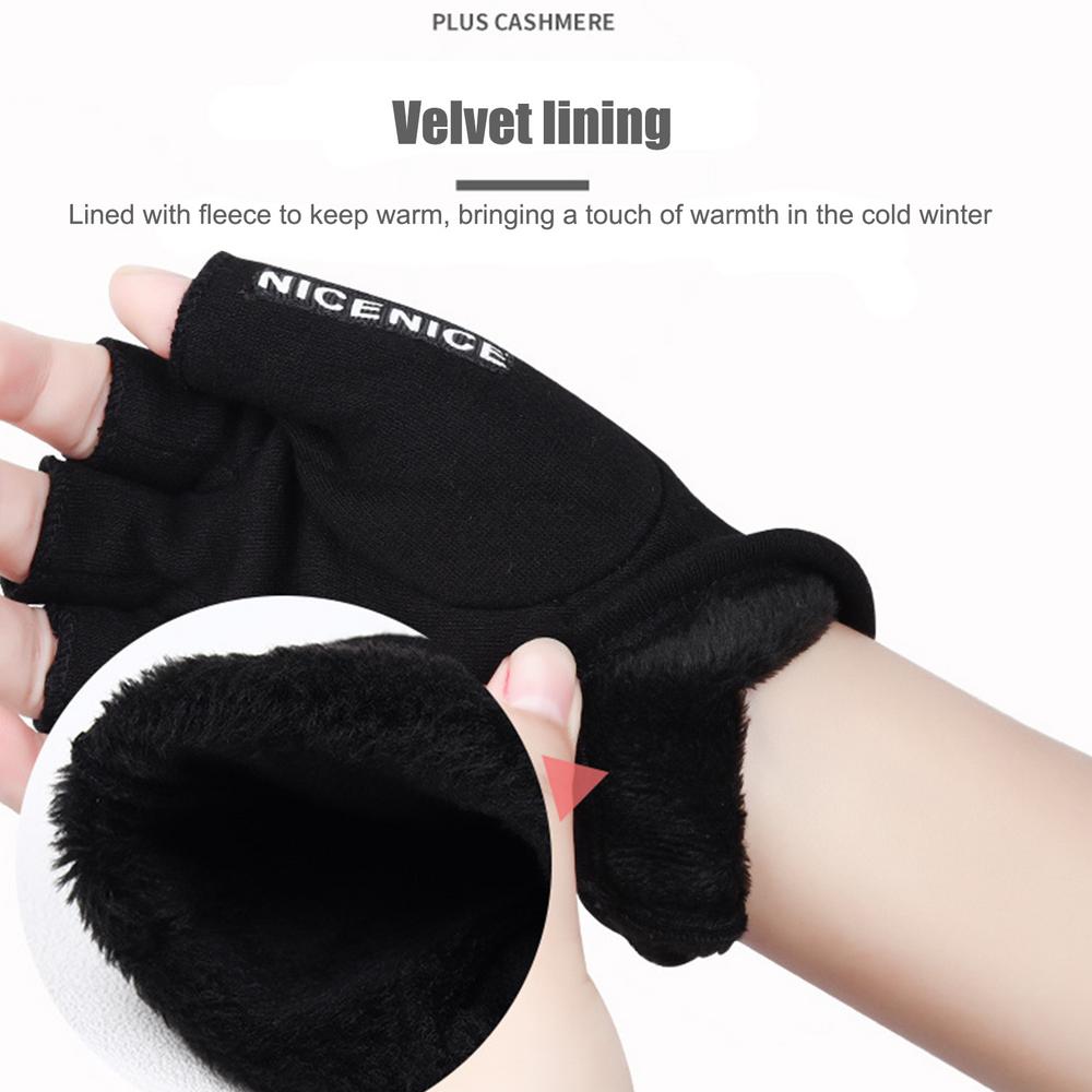 Încălzitor de mâini cu încălzire electrică reîncărcabilă prin USB Mănuși de schi iarnă pentru ciclism în aer liber Mănuși fără degete
