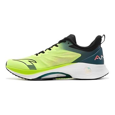 Mach 3.0 Trendy Comfortable Non-Slip Wear-Resistant Low-Top Running Shoes Men Sneaker Green Black 112335583S-2