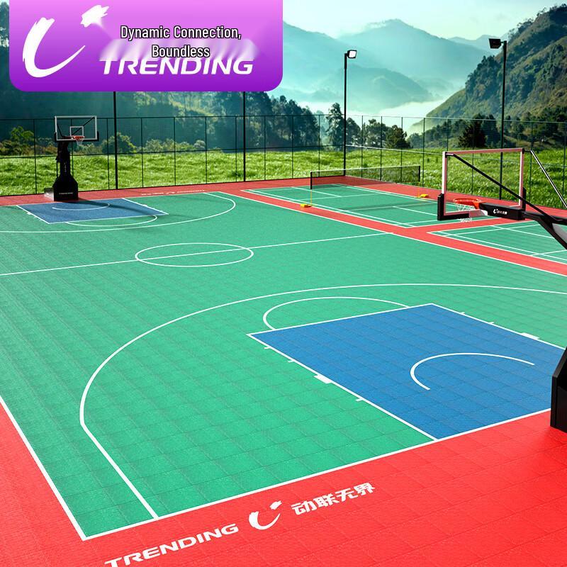 Outdoor Modular Sports Court Flooring Tile