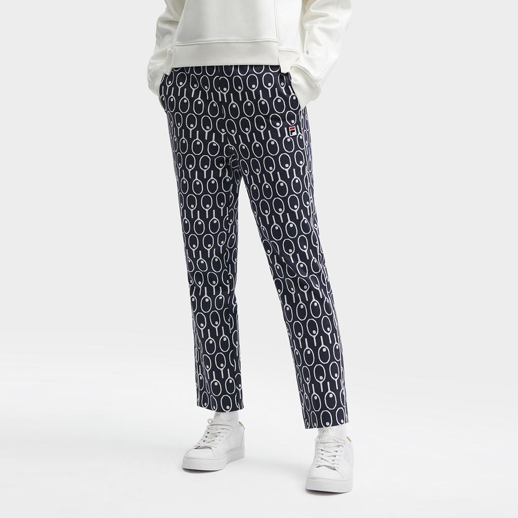 New FILA Casual Pants Women's All Over Print F11W349608F-ZA