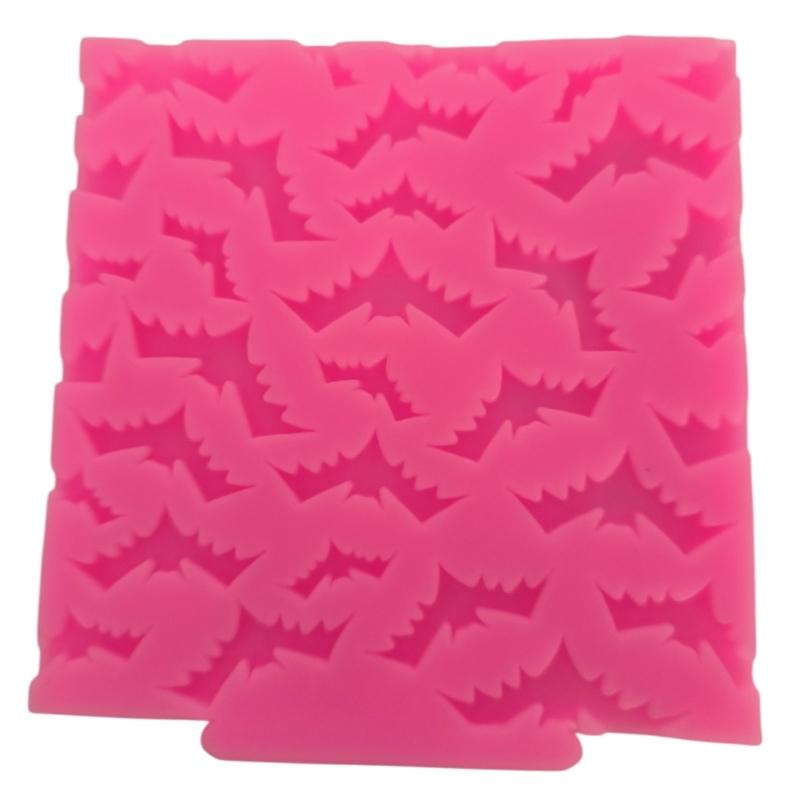 Halloween Wing Bat Cake Silicone Mold Bat Shape Cupcake Chocolate Mold Halloween Party Fondant Mold Baking Tool Women