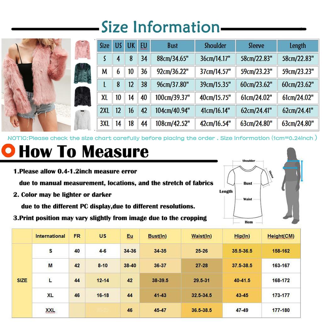 Women's  And Winter Fashion Warm Long-Sleeved Solid Color Short Jacket